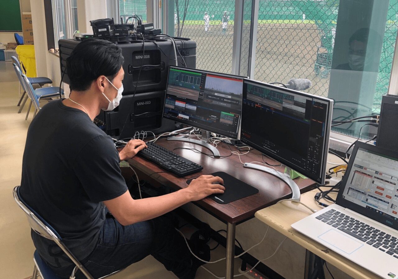 ディレクター仕事風景